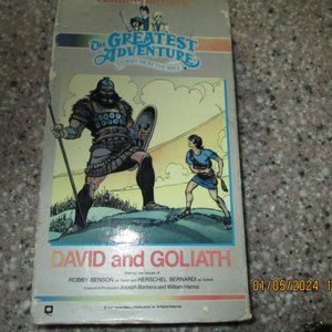vhs tape SOLD david and goliath